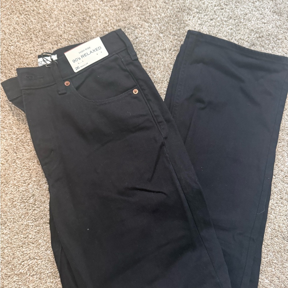 Abercrombie Black High Rise Jeans
